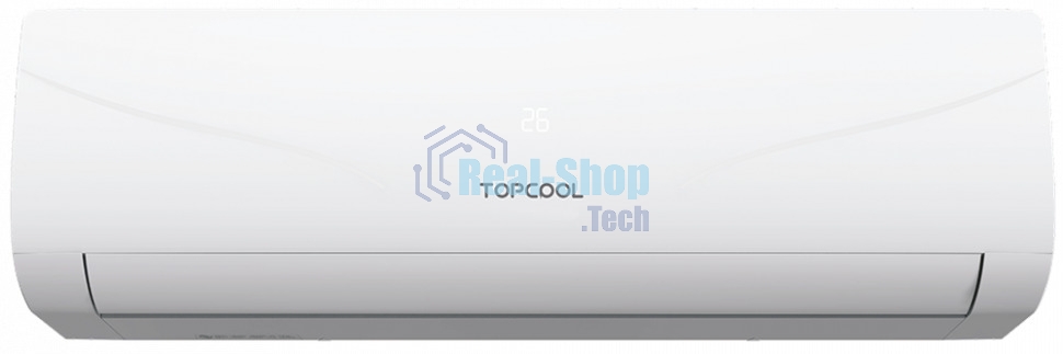 Кондиционер сплит-система TOPCOOL TR-09SBST1 9000 BTU, 25 м², 24 дБ, охлаждение, обогрев, осушение, белый