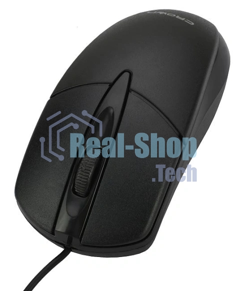 Мышь проводная CROWN CMM-130 черный