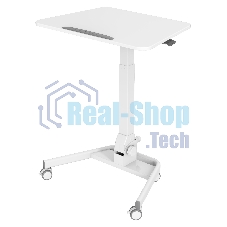 Стол для ноутбука Cactus VM-FDS109 столешница МДФ белый 73x50x108см (CS-FDS109WWT)