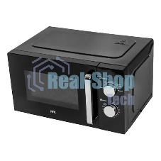 Микроволновая печь JVC JK-MW135M черный, 20 л, 700 Вт, переключатели - поворотный механизм