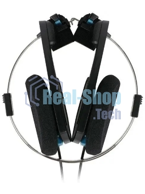 Проводные наушники KOSS Porta Pro Classic черный/голубой, накладные, проводной, складная конструкция