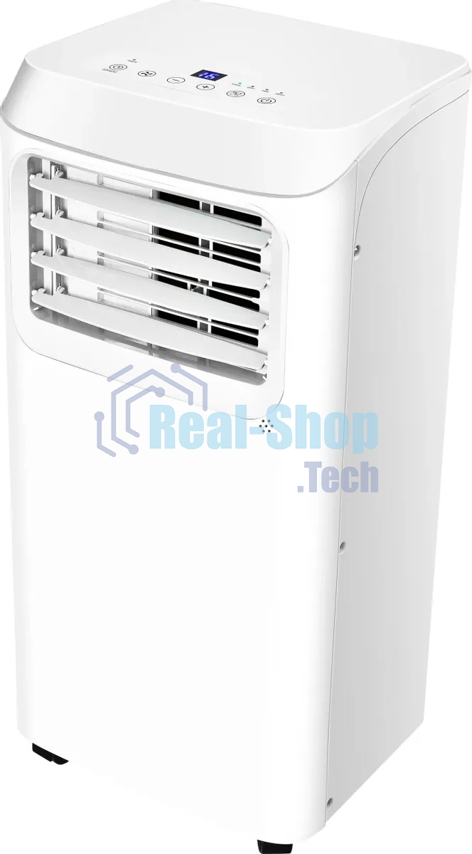 Кондиционер мобильный Hyundai HPAC-09-2 9000 BTU, 25 м², 64 дБ, охлаждение, осушение, белый