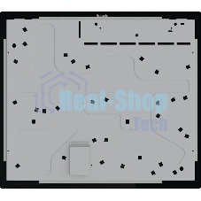 Варочная панель Gorenje ECT642BCSCE, 59 см, Hi-Light, 4 конфорки, таймер, сенсорное управление, шлифованный передний край, PowerBoost, дисплей, блокировка от детей, черный