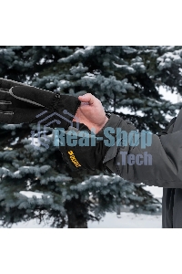 Перчатки универсальные Denzel 68090 двойные, работа с сенсорным экраном, размер 9