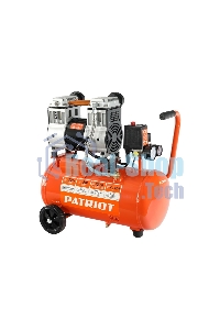 Компрессор поршневой безмасляный Patriot WO 24-220, 200 л/мин, 8 бар, 1250 Вт, 24 л, быстросъемный 1/4
