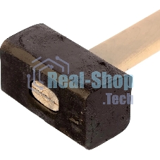 Кувалда Сибртех 5000 г, кованая головка, деревянная рукоятка 650 мм