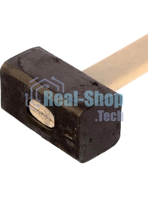 Кувалда Сибртех 5000 г, кованая головка, деревянная рукоятка 650 мм