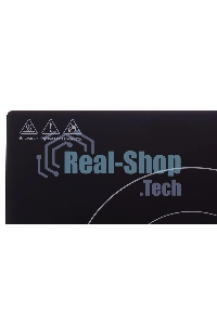 Плита настольная электрическая Hyundai HYC-0102 серебристый/черный стеклокерамика