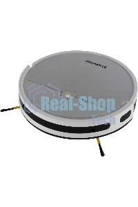 Робот-пылесос Starwind SRV4570 серебристый/белый, 15 Вт, 2000 мА·ч Li-Ion, уборка влажная/сухая, пылесборник контейнер 0.3 л