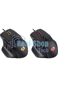 Мышь проводная REDRAGON Aatrox черный, 12400 dpi, USB, кнопки - 15