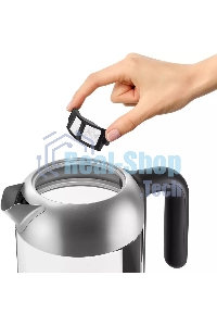 Чайник электрический Philips HD9339/80 1.7л. 2200Вт прозрачный (корпус: стекло)