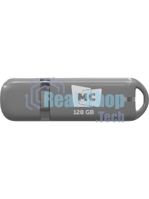 Флешка USB MORE CHOICE МФБ128 Grey (4620202558985), 128GB, USB 3.0, R/W 25/15, серый