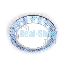 Встраиваемый точечный светильник G296 CL/CLD хром/прозрачный GX53+3W(LED COLD) Встраиваемый точечный светильник G296 CL/CLD хром/прозрачный GX53+3W(LED COLD)