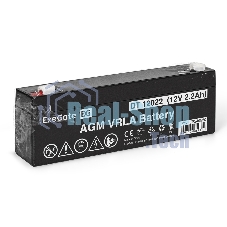 Батарея для ИБП ExeGate Power EP249950RUS DT 12022/EXG12022 (12V 2.2Ah) клеммы F1