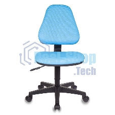 Кресло детское Бюрократ KD-4/TW-55 голубой TW-55