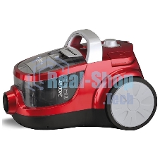 Пылесос Sakura SA-8314R красный металлик, 450/2400 Вт, уборка сухая, пылесборник контейнер, 2 л