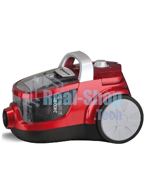 Пылесос Sakura SA-8314R красный металлик, 450/2400 Вт, уборка сухая, пылесборник контейнер, 2 л