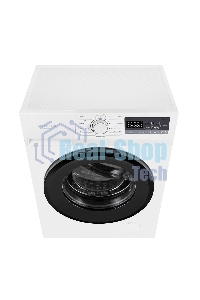 Стиральная машина Maunfeld MFWM148STWH02 белая, загрузка фронтальная 8кг, 1400 об/мин., класс: A+++