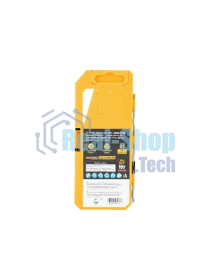 Набор сверл по металлу Denzel 2-8мм, Р6М5-TiN, Golden Tip, 6 шт 723000