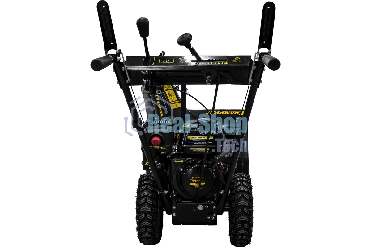 Снегоуборщик Champion ST655 6,5лс 56см 6F/2R колеса 3,6л 57кг руч.стартер