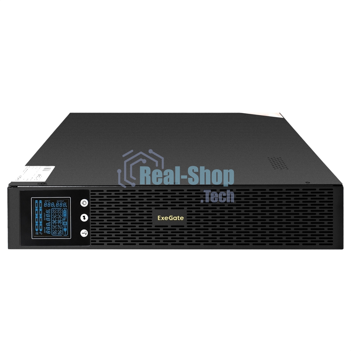Источник бесперебойного питания Pure Sine Wave ExeGate SinePower UHB-2000.LCD.AVR.C13.RJ.USB.2U 2000VA/1600W,8*C13,RM/Tower