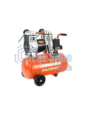 Компрессор поршневой безмасляный Patriot WO 24-220, 200 л/мин, 8 бар, 1250 Вт, 24 л, быстросъемный 1/4