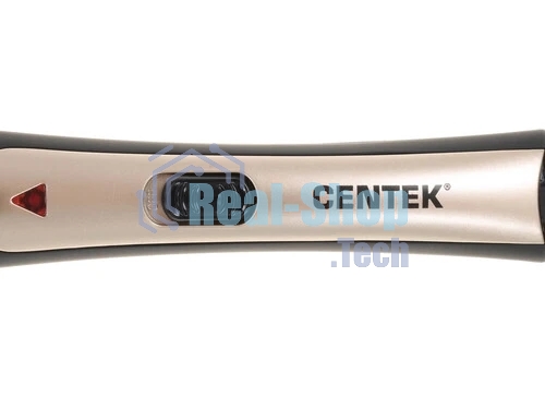 Щипцы для завивки волос Centek CT-2091 черный/золотистый, 9 мм, 200 °C, 1 режим