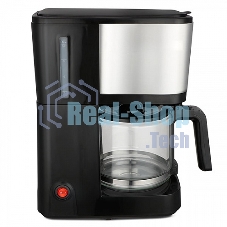 Кофеварка капельная BQ CM2007 стальной/черный, исп. кофе - молотый, 1.25 л, 750 Вт