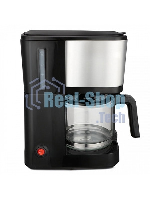 Кофеварка капельная BQ CM2007 стальной/черный, исп. кофе - молотый, 1.25 л, 750 Вт