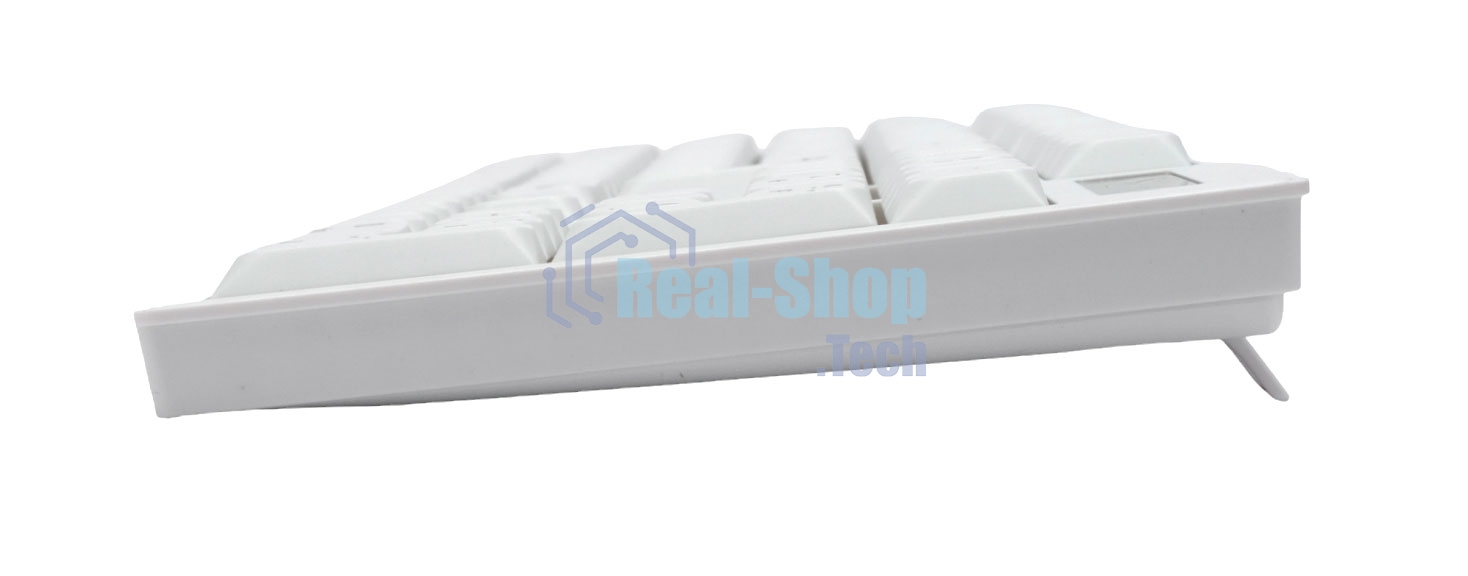 Комплект беспроводной клавиатура+мышь Gembird KBS-6000-W, 104кл+4кн, 12Fn, 800-1600 DPI, радиоканал, белый