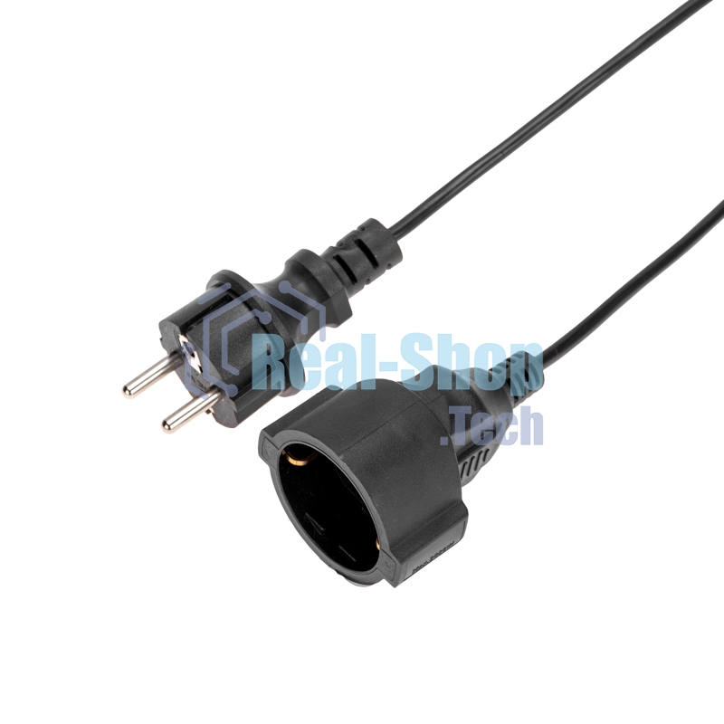 Удлинитель-шнур PROconnect на рамке ПВС 3х0,75мм², 30 м, с/з, 6А, 1300Вт, IP20, черный