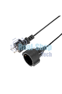 Удлинитель-шнур PROconnect на рамке ПВС 3х0,75мм², 30 м, с/з, 6А, 1300Вт, IP20, черный