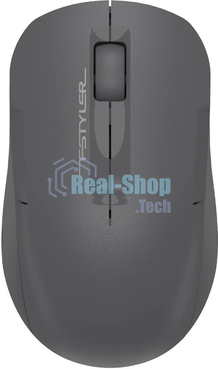 Мышь беспроводная A4Tech Fstyler FG15CS Air2 серый, 1200 dpi, радиоканал, USB, кнопки - 3