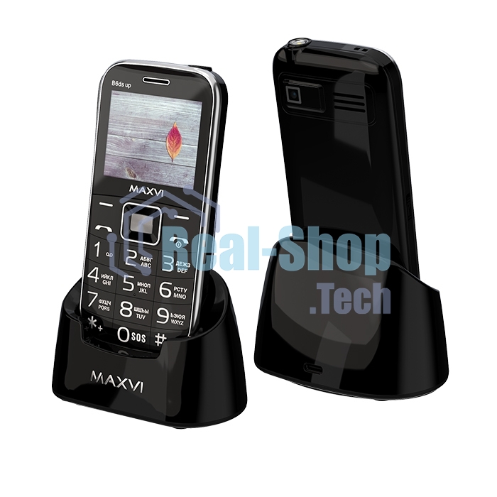 Мобильный телефон Maxvi B6ds up черный