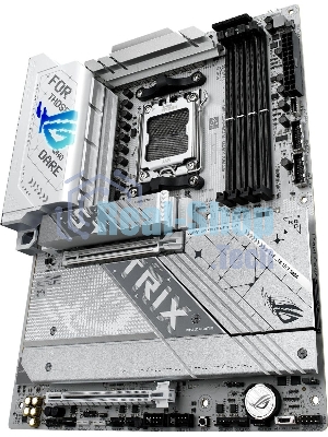 Материнская плата ASUS ROG STRIX X870-A GAMING WIFI, AM5, AMD X870, 4xDDR5, 2xSATA, 4xM.2, 1xPCI-E 4.0 x4, 1xPCI-E 5.0 x16, 1xHDMI, 1xDP, 1x 2.5Gb LAN, 4xUSB-A 3.2 Gen 1, 5xUSB-A 3.2 Gen 2, 1xUSB-C 3.2 Gen 2, 2xUSB4, 2x3.5 мм, 7.1, ATX