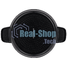 Кастрюля Maunfeld Osvald MF22SVLD03CR универсальная из литого алюминия со стеклянной крышкой, 3 л