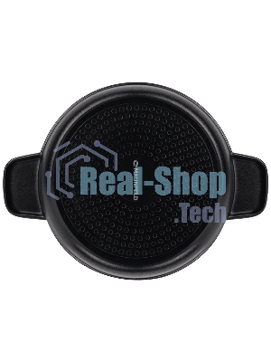 Кастрюля Maunfeld Osvald MF22SVLD03CR универсальная из литого алюминия со стеклянной крышкой, 3 л