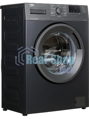 Стиральная машина Beko WSRE6512ZAA 7320210019 черный, загрузка фронтальная 6 кг, 1000 об/мин., класс: А++