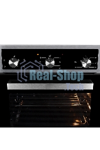 Духовой шкаф электрический встраиваемый LEX EDM 042 IX нержавеющая сталь/черный