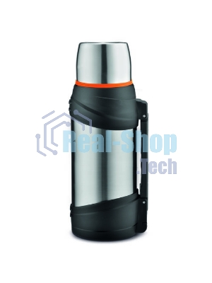 Термос Lara LR04-61 1,6 л нейлон, нержавеющая сталь, пластик, силикон