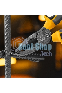 Плоскогубцы комбинированные Denzel 205 мм, трехкомпонентные рукоятки