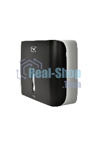 Диспенсер бумажных полотенец Puff-5145Bl черный, с замком, ABS-пластик