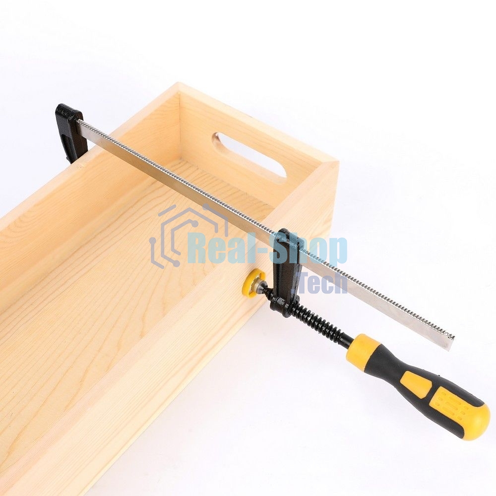 Струбцина F-образная Deli DL110525 250x50 мм, макс. усилие зажима 1000N, резьба 9,5мм