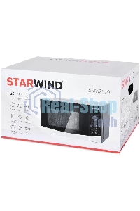 Микроволновая печь Starwind SMW2820 серебристый/черный, 20 л, 700 Вт, переключатели - сенсор