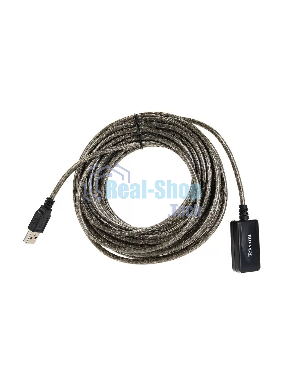 Кабель USB2.0-repeater, удлинительный активный Am-->Af 10м, Telecom