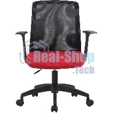 Кресло Cactus CS-MC222-BKRD черный, сетка