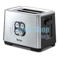 Тостер Tefal TT420D30 серебристый, 900 Вт, 2 слота