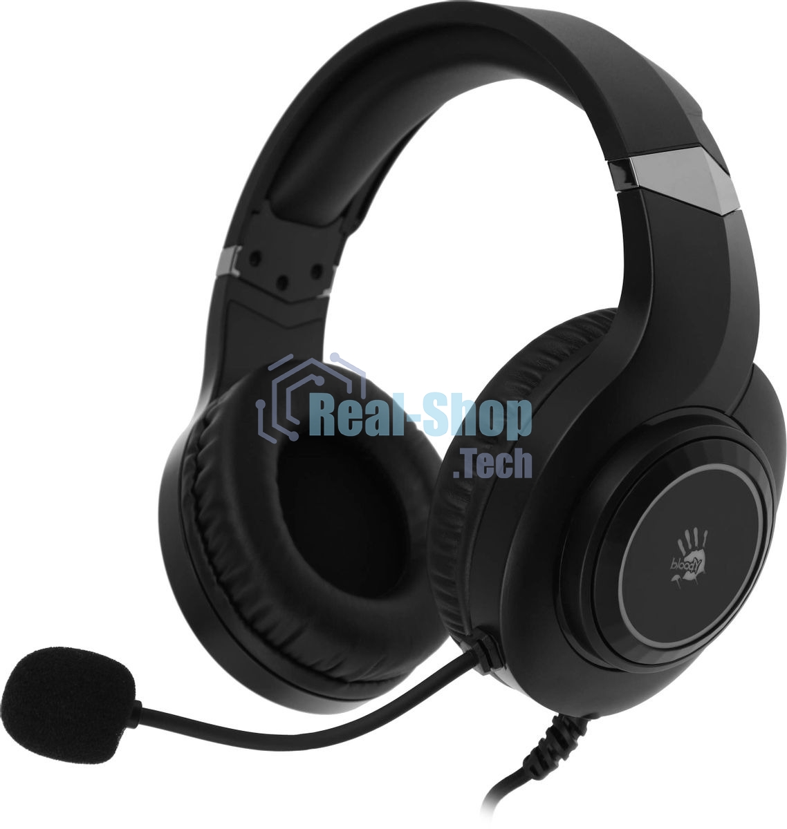 Гарнитура Bloody G220S чёрный, проводная, подсветка