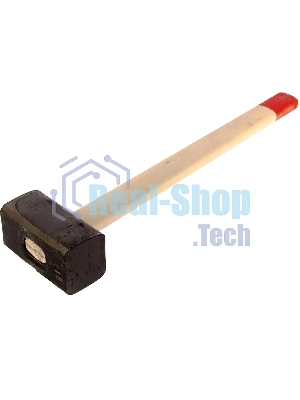 Кувалда Сибртех 5000 г, кованая головка, деревянная рукоятка 650 мм