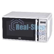 Микроволновая печь JVC JK-MW425SG белый, 20 л, 700 Вт, переключатели - мембранные кнопки
